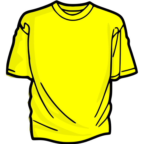 SVG Yellow T-shirt