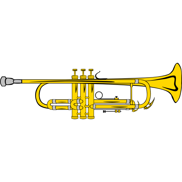 SVG Yellow trumpet