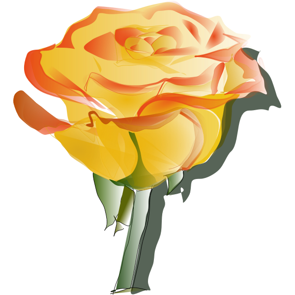 SVG YellowRose3
