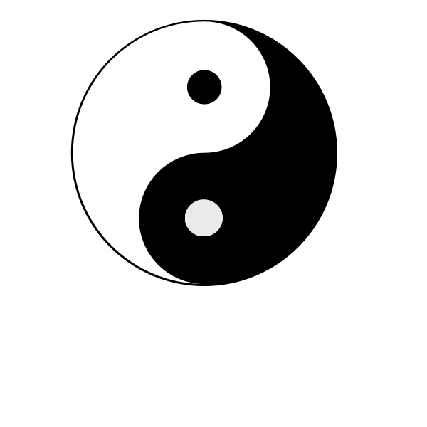 SVG Yin Yang image
