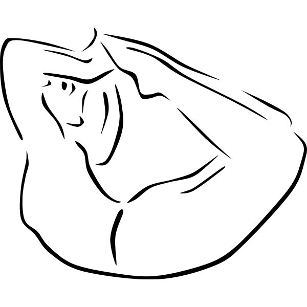 SVG Yoga Poses stylized