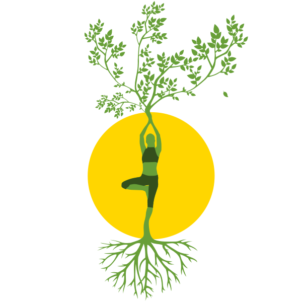 SVG Yoga tree