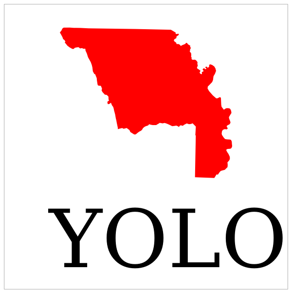 SVG Yolo County tshirt