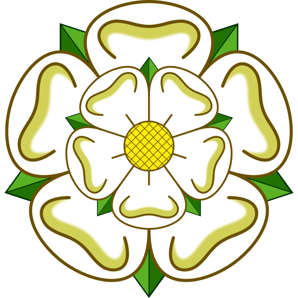 SVG Yorkshire rose