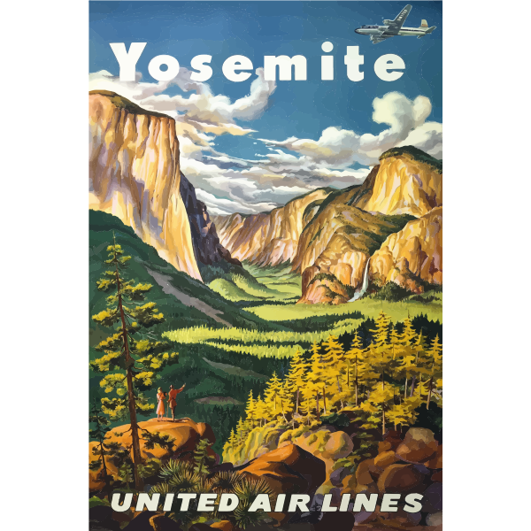 SVG Yosemite National Park