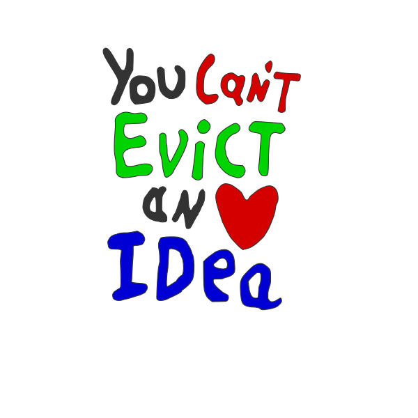 SVG You Can Not Evict An Idea
