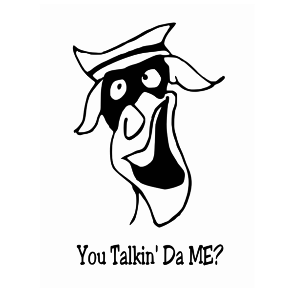 SVG You talking to me funny character vector image