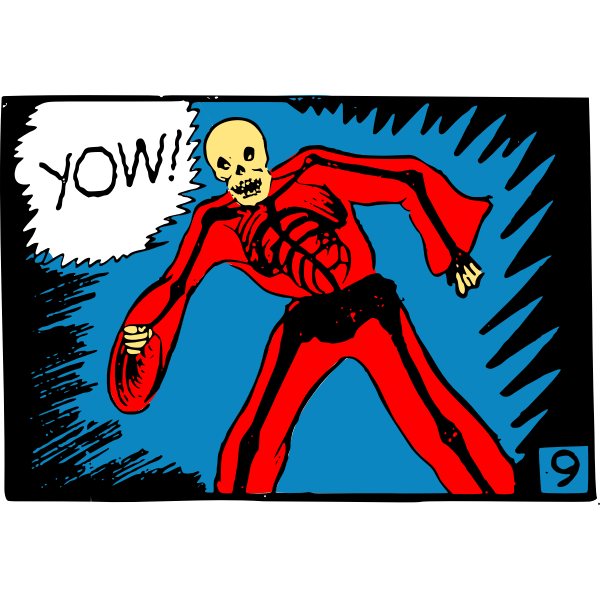 SVG Yow skeleton