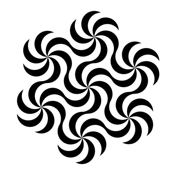 SVG zebra chaos