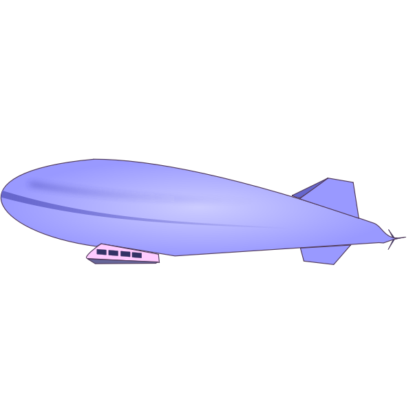 SVG Zeppelin vector art