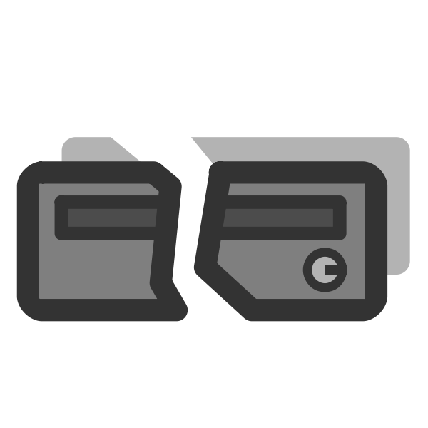 SVG Zip external unmount icon