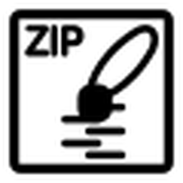 SVG Zip icon