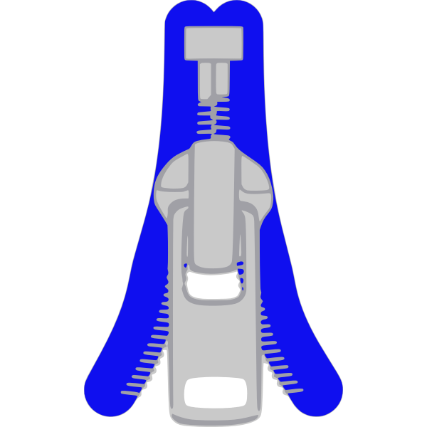 SVG Zipper slider vector drawing