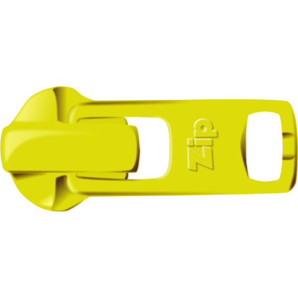 SVG Zipper slider vector image