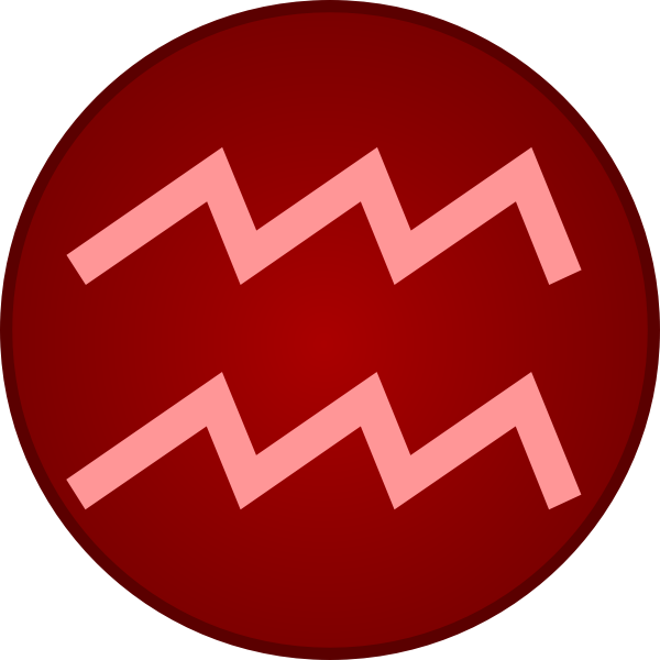 SVG Zodiac039s Aquarius