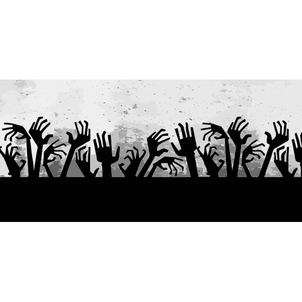 SVG Zombie hands