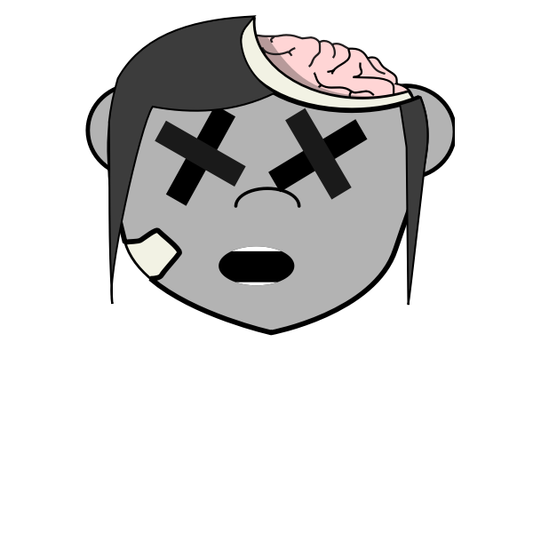 SVG Zombie icon