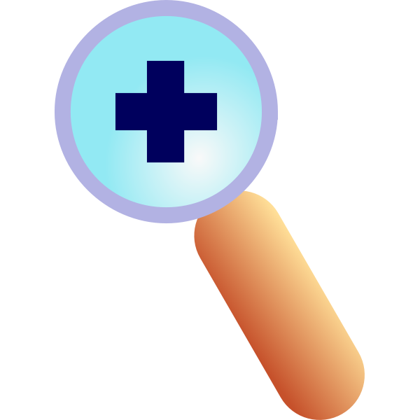 SVG Zoom in symbol