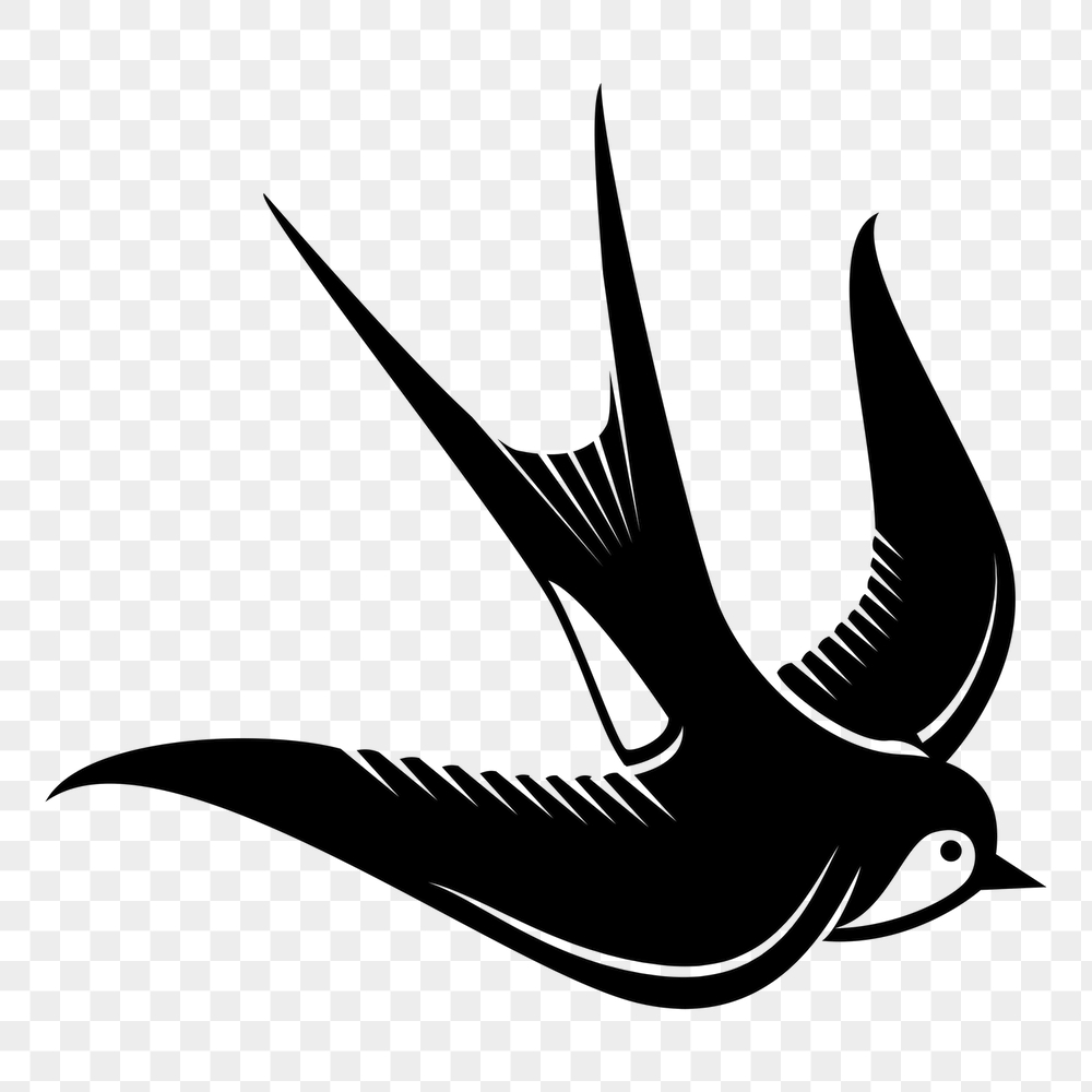 Swallow bird png sticker, animal | Free PNG - rawpixel