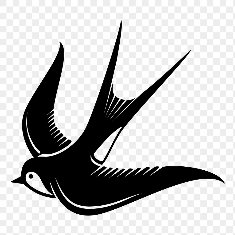Swallow bird png sticker, animal | Free PNG - rawpixel