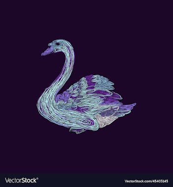 swan beauty artwork style design