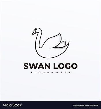 swan logo design