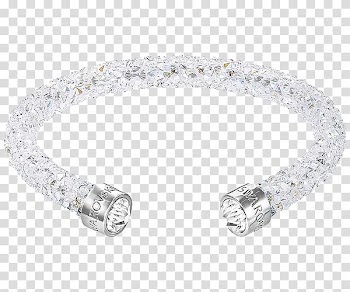 Swarovski AG Crystal Bangle Jewellery Cuff, Swarovski crystal bracelet jewelry white transparent background PNG clipart