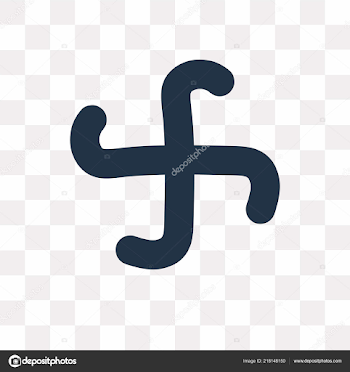 Swastika Vector Icon Isolated Transparent Background Swastika ...