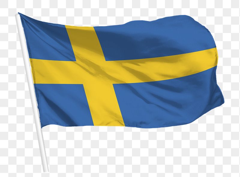 Swedish flag png waving, national | Free PNG - rawpixel