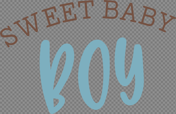 Sweet Baby Boy SVG Cut File - Snap Click Supply Co.