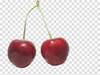 Sweet Cherry Fruit, Cherry transparent background PNG clipart