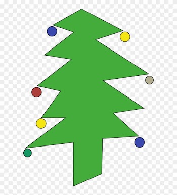 Sweet Christmas Tree Clipart, Vector Clip Art Online, - Cari Gambar Pohon Natal Yang Besar 3d