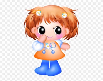Sweet Girl Clip Art