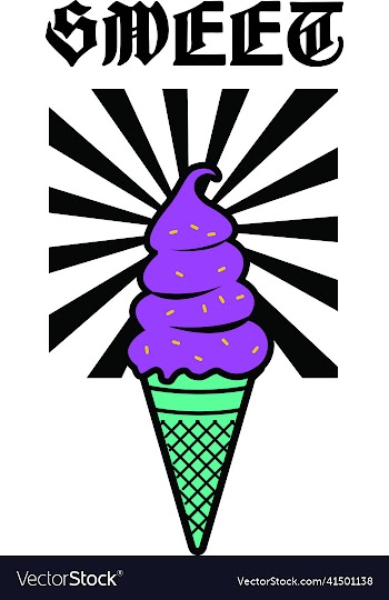 sweet ice cream t shirt design