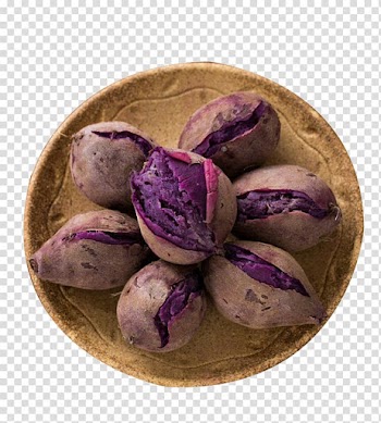 Sweet potato Dioscorea alata Vegetable Food Nutrition, Dolphin purple sweet potato transparent background PNG clipart