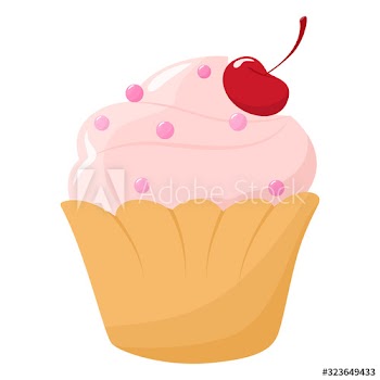 Sweet tasty cupcake