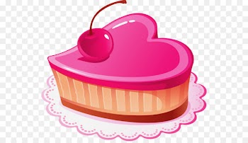 Sweetness Candy Lollipop Clip art - Cartoon love cherry cake 
