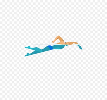 Swimming - Flat Swimming People 