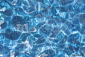 Swimming pool water textured background