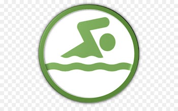 Swimming Pools Sticker Birthday Adhesive - swimming 