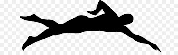 Swimming Silhouette Clip art - Swimming 