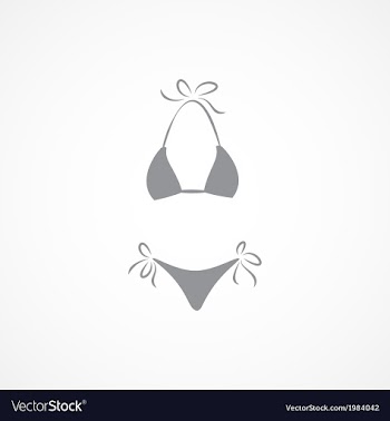  					Swimsuit icon vector image														