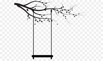 Swing Silhouette Clip art - Swing Silhouette PNG Transparent Clip Art Image 