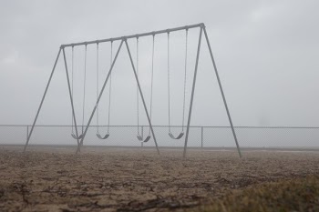 Swingset In Fog