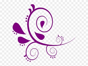 Swirl Bush Flipped Clip Art At Clker - Girl Swirl Heart Rubber Stamp By Drs Designs