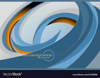 Swirling shapes colors vector image