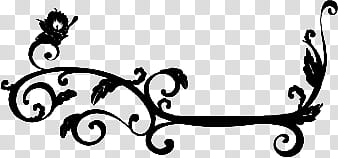Swirls , black and white abstract painting transparent background PNG clipart