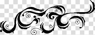 Swirls , black and white abstract painting transparent background PNG clipart