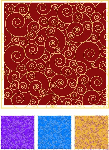 Swirly background designs