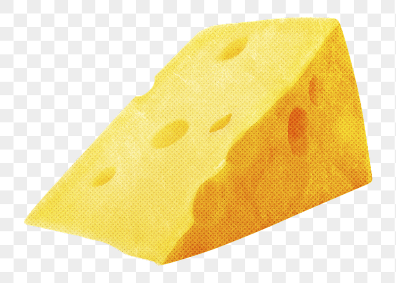 Swiss cheese png sticker, dairy | Free PNG - rawpixel
